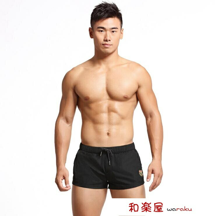 Pants - 【2点600円割引】リラックス ショートパンツ メンズ 3分丈 パンツ ジムウェア スポーツウェア フィットネス トレーニング 筋トレ 短パン 短め 無地 速乾 通気 メッシュ インナー付き