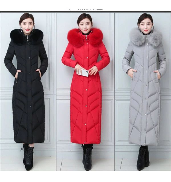 【2点600円割引】ダウンコート 90％ダウン レディース 超超超ロングダウンコート 暖かい クリスマスプレゼント 大きいサイズ 5L パークアベニュー 黒 アウター コート フード付 ダウンジャケット冬 防寒 dd038c0c0m3