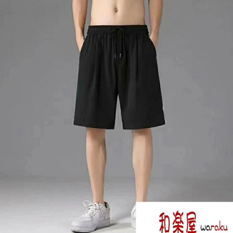Other - 【2点600円割引】2枚セット ショートパンツ メンズ 吸汗速乾 夏 ひんやり 5分丈 半ズボン メッシュ ハーフパンツ ドライ 接触冷感 涼しい アイスシルクパンツ ルームパンツ