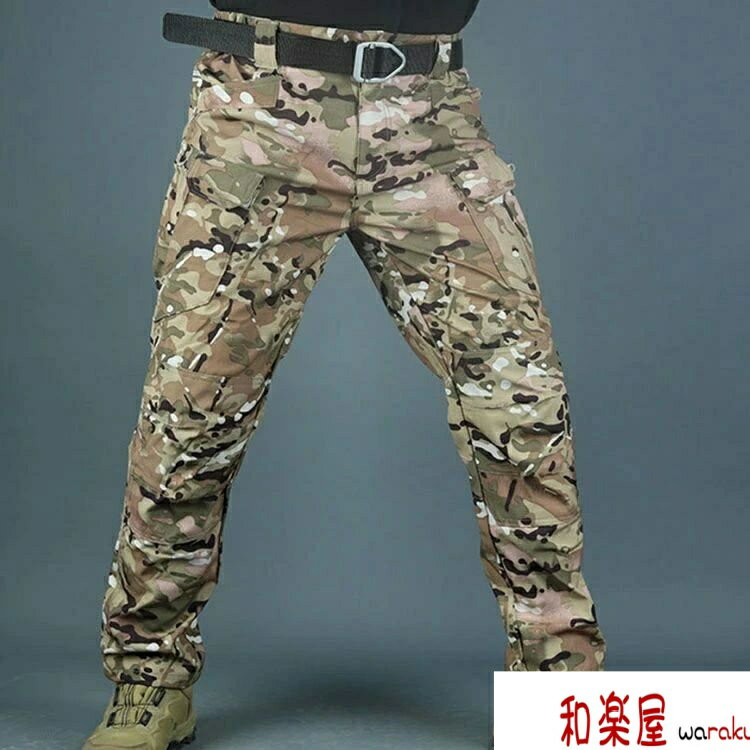 Cargo Pants - 【2点600円割引】防水 カーゴパンツ 耐久 はっ水 イージー YKKファスナー メンズ 防油 速乾 ミリタリーパンツ チノパンツ ロングパンツ 長ズボン