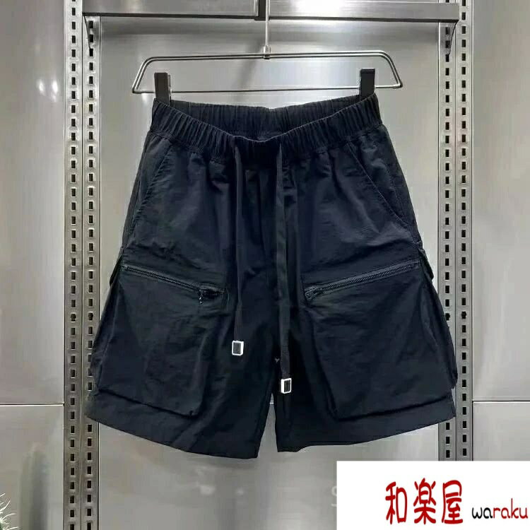 Rakuten - 【2点600円割引】夏服 おしゃれ カジュアル ゆったり 太め スポーツ カーゴパンツ 短パン ひざ上 ショートパンツ メンズ ミリタリーパンツ