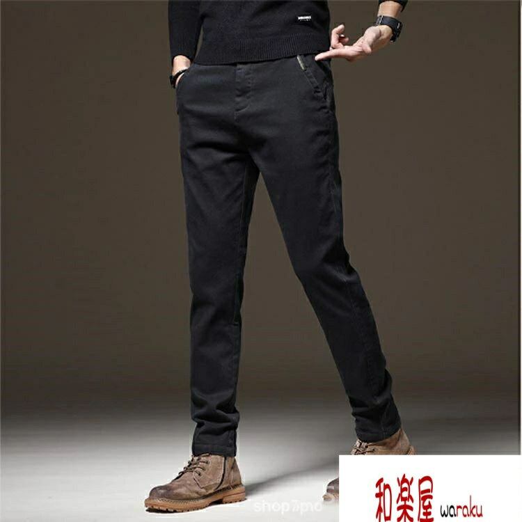乐天商城 - 【2点600円割引】スラックス メンズ ストレッチパンツ パンツ メンズ シニア ズボン チノパンツ ストレート パンツ ストレッチ メンズ チノパン