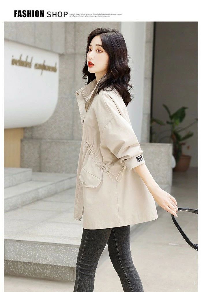 韓国風 新作スプリングコート レディース 裏地有り 韓国 モッズコート 薄手 フードなし フードレス アウター 長袖 上品 春コート 春秋 ジャケット スプリングコート オーバーサイズ 20代 30代 de005x0x0c6