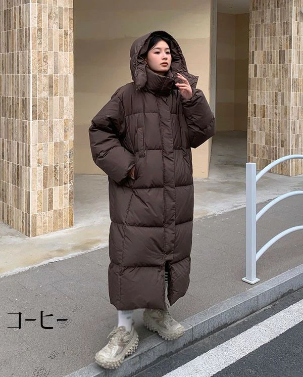 【2点600円割引】ダウンコート レディース ロング 90％ダウン 大きいサイズ 超ロング ダウンコート 防寒性抜群 ダウンジャケット アウター ダウン 冬 ギフト 30代 40代 50代 ミセス 母 ロングコート 暖かい 厚手 軽量 防寒 撥水 あったか bg012zezec6