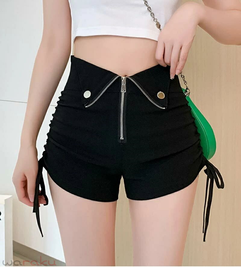 Ballroom Dance - 送料無料 ダンス衣装 ホットパンツ ダンス衣装 デニム レディース ショートパンツ ハイウエスト DANCE ダンス衣装　派手 パンク ヒップホップ ショーパン 韓国風 HIPHOP ガールズ レディース ダンスパンツ ストリート k-pop 韓国ダンス衣装 団体 派手 楽天海外通販