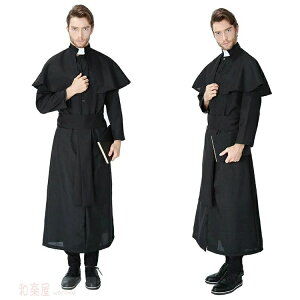 ハロウィン用品 牧師 衣装 男性 メンズ用 Men's コスプレ 宣教司 神父 ハロウィン 衣装 修道士 牧師 教会 メンズ用 ハロウィーン 王様ハロウィン 衣装 男性用 コスプレ衣装 コスチューム COSPLAY仮装 変装 コスプレアニメ セクシー コスチューム 仮装衣装