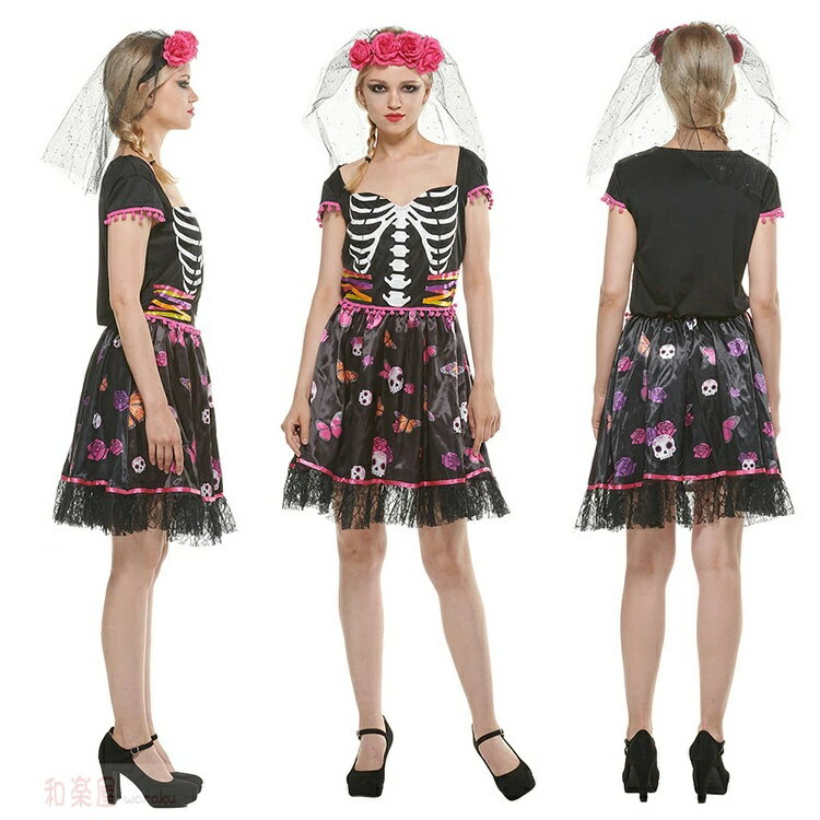 幽霊の日 亡霊の日 ハロウィン コスプレ ハロウィン 仮装 大人 ハロウィン衣装 コスプレ衣装 レディース ハロウィーン 衣装 ガールズ 大人用 女性用 パーティー cosplay ハロウィン 全身 衣装 Halloween コスチューム 送料無料