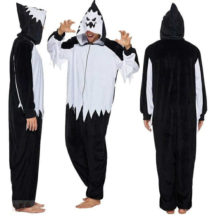 つなぎ服 幽霊 ハロウィーン 王様ハロウィン衣装 大人用 コスチューム ハロウィン メンズ コスプレ 衣装 男性 仮装 男性用 イベント パーティー Men's コスプレ衣装 ハロウィン用品 COSPLAY 変装 送料無料