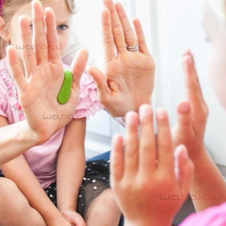 手のひら リラックス マッサージグッズ 4個セット 指圧 ツボ 合谷 マッサージ つぼおし 親指 クリップ ..