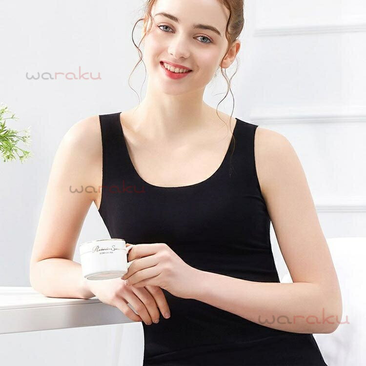 インナー 黒 薄手 肌着 レディース 2枚セット スクエアネック シームレス フィット 接触冷感 タンクトップ S 吸汗 速乾 下着 フィット インナー タンク ブラ紐隠し 大きいサイズ ストレッチ M L XL ひんやり 白 ピンク タンクトップ