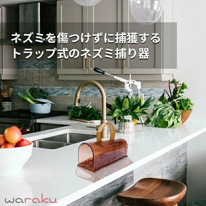 ネズミ捕獲器 2個セット ねずみ捕獲器 ネズミ取り ネズミ捕り ねずみとり 踏み板式...