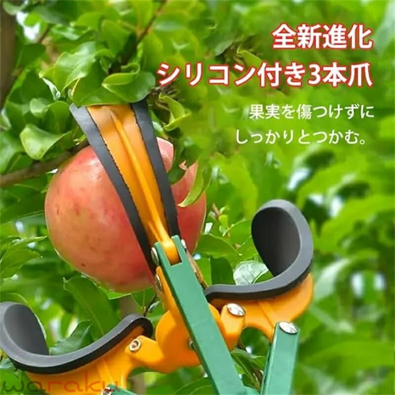 伸縮式高枝鋏 フルーツピッカー たかえだフルーツピッカー 高枝鋸 果物取り ガーデ...