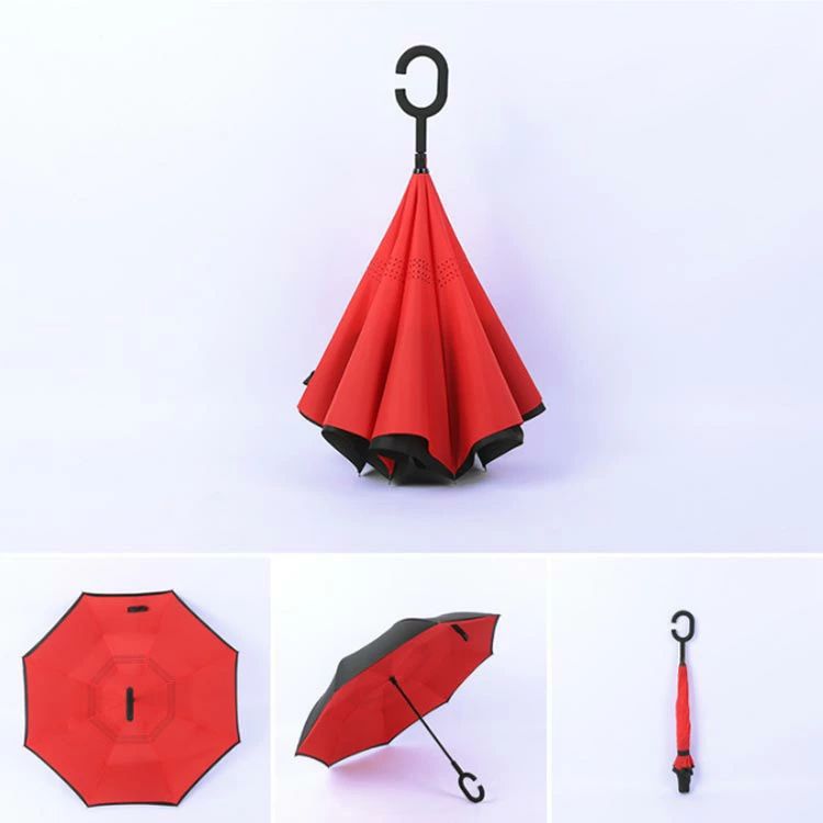 【2点600円割引】逆さ傘 日傘 晴雨兼用 逆開き傘 レディース メンズ 紫外線カット 日焼け UVカット完全遮光 梅雨対策 濡れない 無地 お洒落