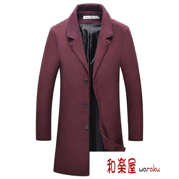 【2点600円割引】トレンチコート コート メンズ ジャケット ボタンダウン アウター 前開き ビジネス 防風 防寒 秋 冬 冬服 ブルゾン 通勤 大人 ゆったり スリム