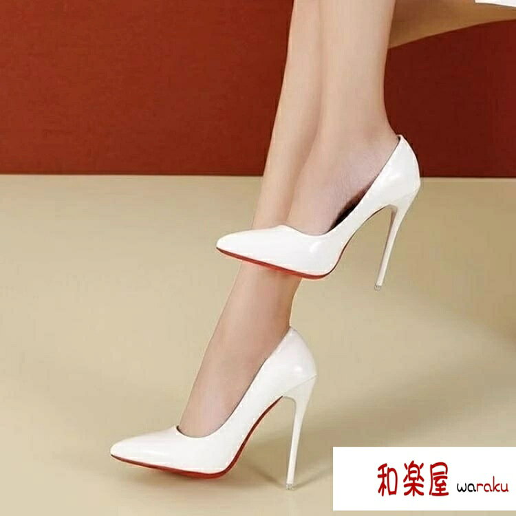 Rakuten - 【2点600円割引】パンプス 痛くない 12cm ハイヒール ポインテッドトゥ レディース 歩きやすい 幅広 美脚 ヒール 靴 通勤 結婚式 歩きやすい