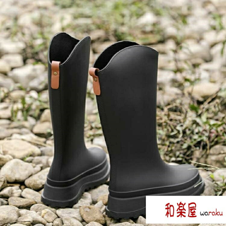 台風対策 梅雨対策 防水靴 農作業 防滑 撥水 ガーデニング 農作業 防滑 防寒 アウトドア 完全防水 ミドル丈 ブーツ