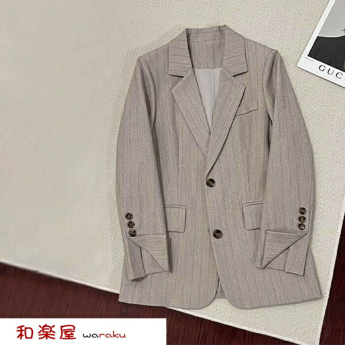 テーラードジャケットレディース春秋...