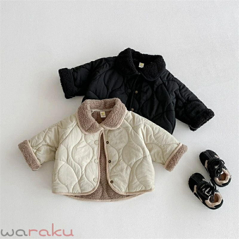 送料無料 ベビー服 コート キッズ 裏起毛 裏ボア ジャケット アウター 子供服 秋冬 赤ちゃん 新生児 長袖 防寒着 外出 カジュアル 人気 可愛い ジュニア 秋冬 プレゼント ギフト 撮影 出産お祝い 百日祝い お宮参り お食い初め ギフト 80 90 100 110 120 130cm 楽天海外通販