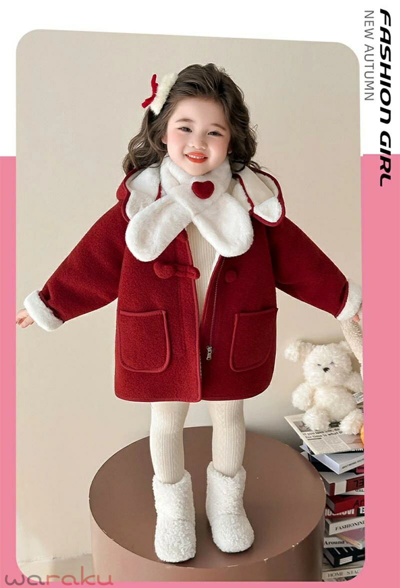 送料無料 キッズ ボアコート キッズ ノーカラーコート 子供 ボアジャケット ショート 秋冬用 フォーマル 子供服 女の子 アウター 秋冬 ショートコート 防寒コート 可愛い ベビー服 通園 通学 入学式 入園式 ベビー パジャマ 楽天海外通販