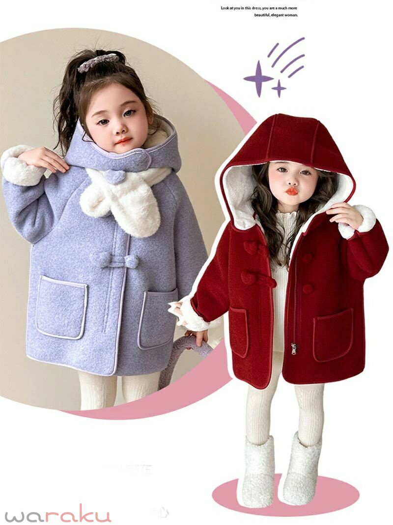 送料無料 キッズ ボアコート キッズ ノーカラーコート 子供 ボアジャケット ショート 秋冬用 フォーマル 子供服 女の子 アウター 秋冬 ショートコート 防寒コート 可愛い ベビー服 通園 通学 入学式 入園式 ベビー パジャマ 楽天海外通販