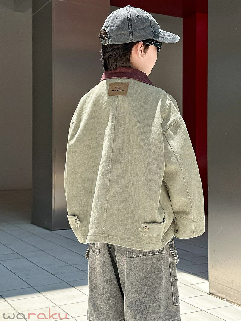 送料無料 キッズアウター 男の子 コート ジャケット 韓国風 おしゃれ ショートコート 男の子アウター 子供服 子供用 超人気 お出かけ通学 卒業式 小学生 キッズ ジュニア こども 楽天海外通販