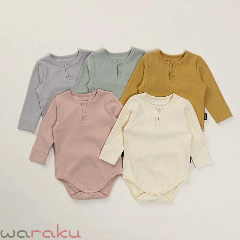 送料無料 長袖ロンパース ベビー 肌着 赤ちゃん ボディスーツ 赤ちゃん ベビー服 ...