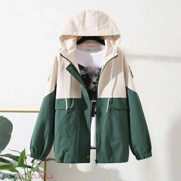 キッズ 秋服 子供服 ジャケット 150cm マウンテン パーカー 切り替え ジャージ ウインドブレーカー アウター かわいい 春 フード付き フード付き 長袖 女の子 秋 ジャンパー 中学生 高校生 カジュアル 120cm 130cm 140cm マウンテンパーカー