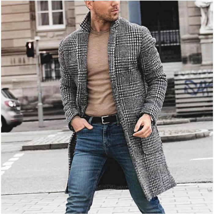 Mod'S Coat - 【2点600円割引】チェスターコート アウター コート メンズ ロングジャケット 保温 防風スプリングコート ロングコート ビジネス モッズコート 長袖ジャケット トレンチコート 秋冬コート 無地厚手 高品質 細身 防寒 チュニック 通勤 着痩せ 大きいサイズ 秋服 冬服