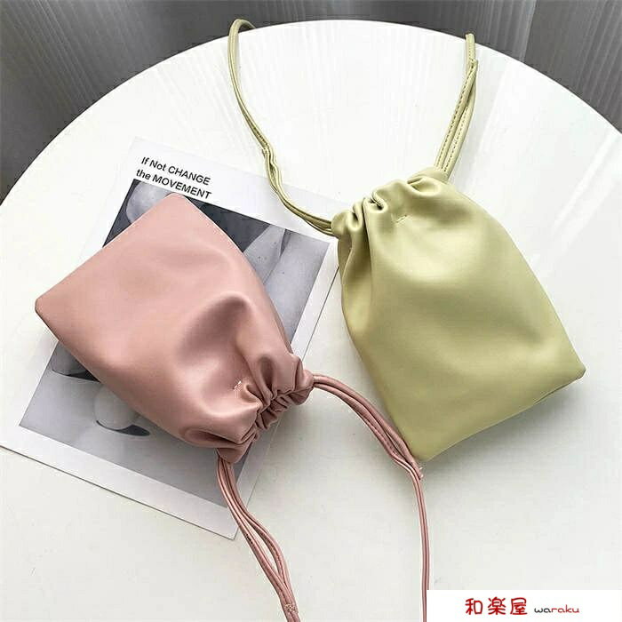 樂天商城 - 【2点600円割引】レディース スマホショルダー PU 無地 可愛い スマホポシェット お財布バッグ 携帯ポシェット スマホポー