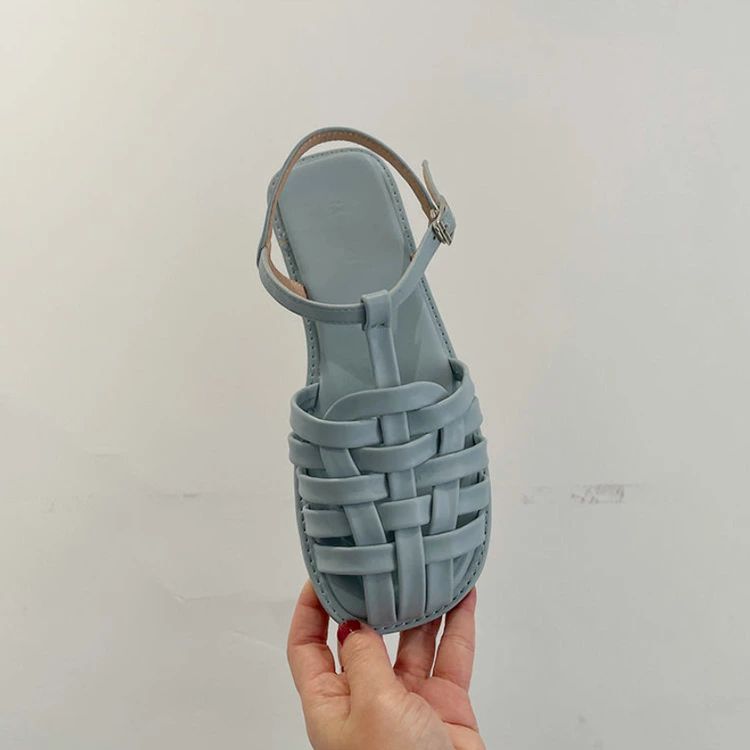 【2点600円割引】春夏 グルカサンダル レディース ローヒール ブラウン 歩きやすい 編み込み ブラック フラット おしゃれ メッシュ ナチュラル ベージュ レディース 大人 カジュアル シューズ 靴 ストラップサンダル