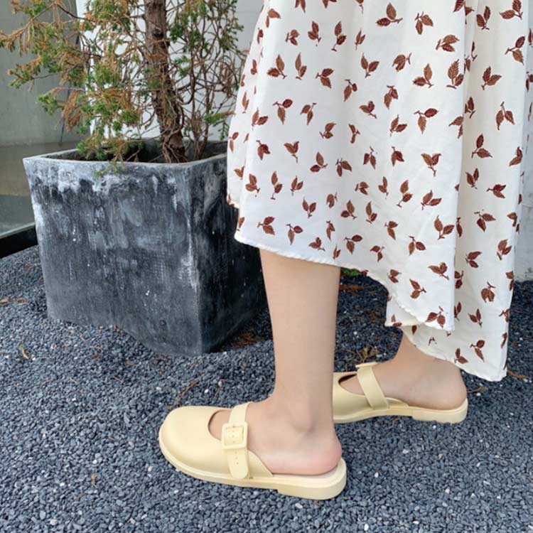 パンプス 痛くない フラット 歩きやすい ミュール ぺたんこ 靴 ローヒール おしゃれ レディース 大人カジュアル 春夏 サンダル ベージュ 美脚 オフィス 通勤 お出かけ シューズ ブラック