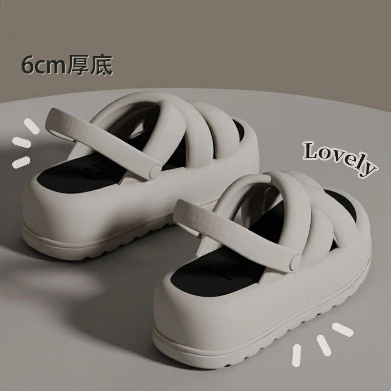 ビーチサンダル レディース 厚底美脚サンダル 長時間歩いても疲れにくい 厚底 サンダル ビーサン 厚底 ウェッジソール サンダル ビーチサンダル 23cm〜26cm