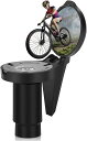 自転車 バーエンド ミラー 小型 広角視野 ハンドルミラー バックルビューミラー 凸面 360°回転 サイクリング 安全警告 自転車リフレクター 取り付け簡単 ...