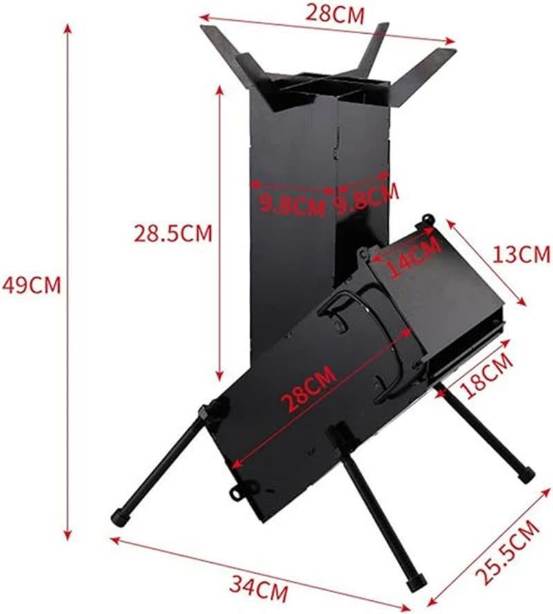 【2点600円割引】ロケットストーブ Lサイズ キャンプ アウトドア ストーブ コンパクト コンロ 薪ストーブ 五徳 焚き火台 焚き火台 焚火台 たき火台 バーベキューコンロ バーベキューグリル コンパクトグリル ミニストーブ 調理器具 ステンレス ソロキャンプ 小型