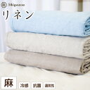 リネン 洗える 敷きパッド シングル 麻100% ウォッシャブル敷きパッド 100×205cm 中わた 麻 日本製 フランスリネン 麻わた100% 滋賀麻 a-...
