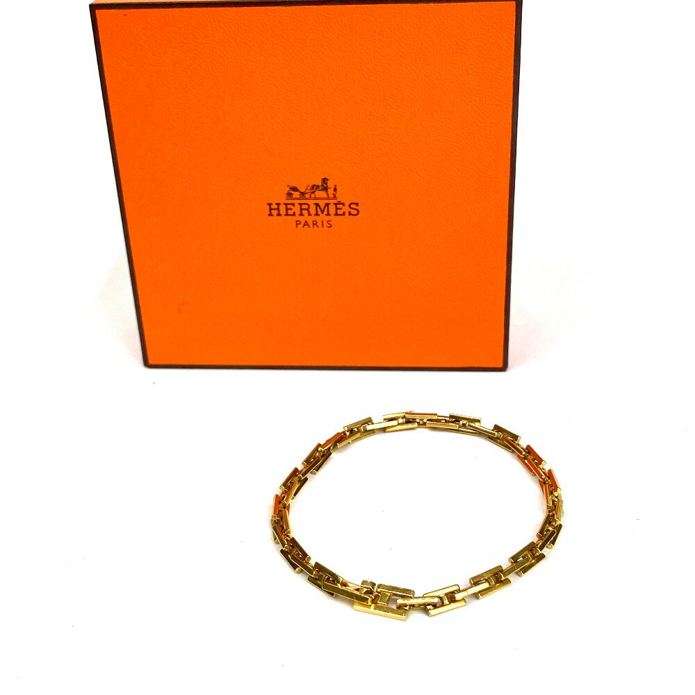 [USED/中古]HERMES エルメス ブレスレット ヘラクレスブレスレット 750YG 11.5g ゴールド ゴールド B（目立った傷や汚れなし）ランク 中古 tdc-000280-4dのサムネイル