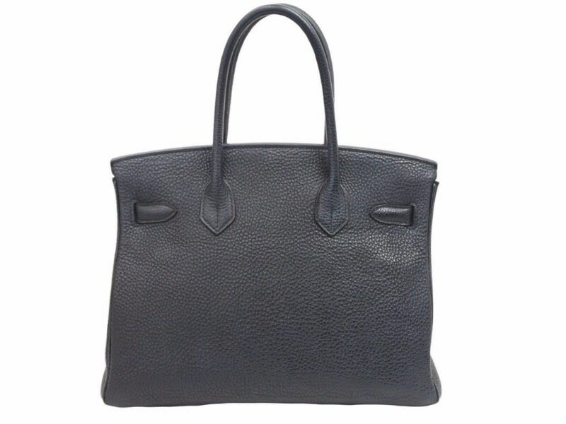 HERMES エルメス BIRKIN バーキン30 トゴ ブラック ハンドバッグ □N刻印 良品 中古 40812 正規品