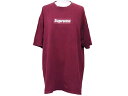 SUPREME BOX LOGO TEE Vv[ 98N {bNX S TVc {h[  p[v A[JCu Xg[g TCYL  39550