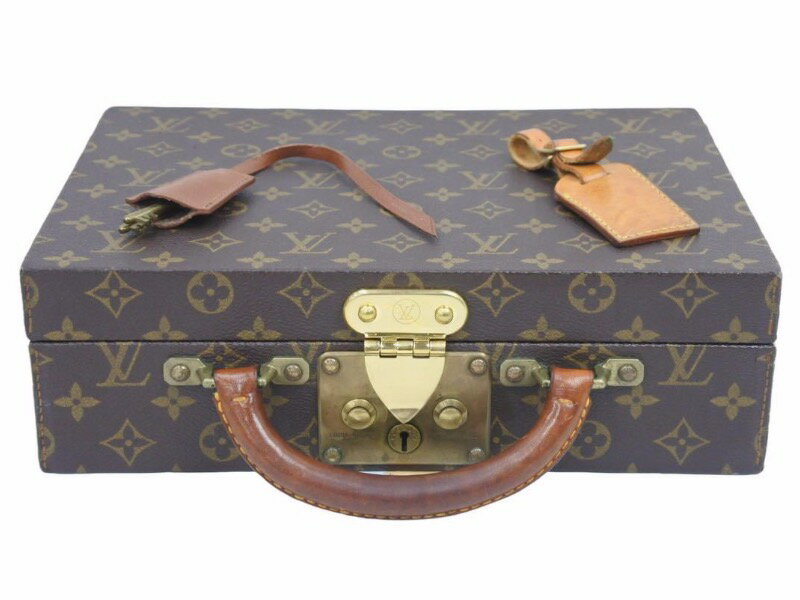 LOUIS VUITTON ルイヴィトン トランクジュエリー ボックス モノグラム アクセサリー M47120 中古 41381