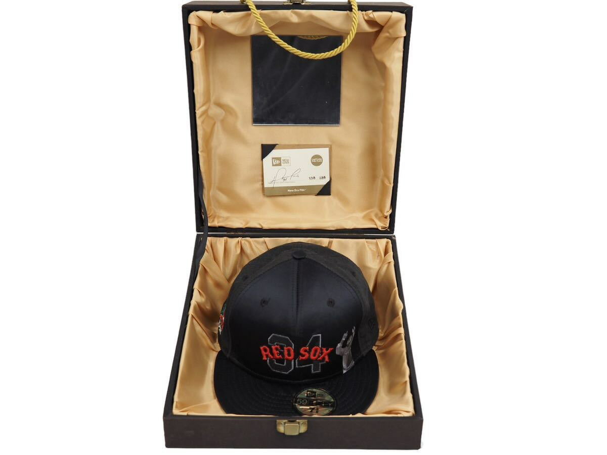 NEW ERA ニューエラ キャップ 238個限定 キャップ レッドソックス デイビッドオルテ サイズ7 5/8 CAPTURE THE FLAG 良好 43752