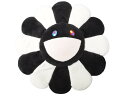 KAIKAIKIKI カイカイキキ ぬいぐるみ クッション フラワー 村上隆 ブラック ホワイト 美品 中古 36951