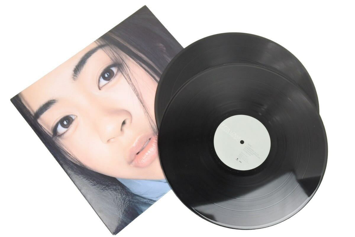 美盤 1999年初回オリジナル盤 宇多田ヒカル Hikaru Utada LPレコード ファースト ラヴ First Love 44814