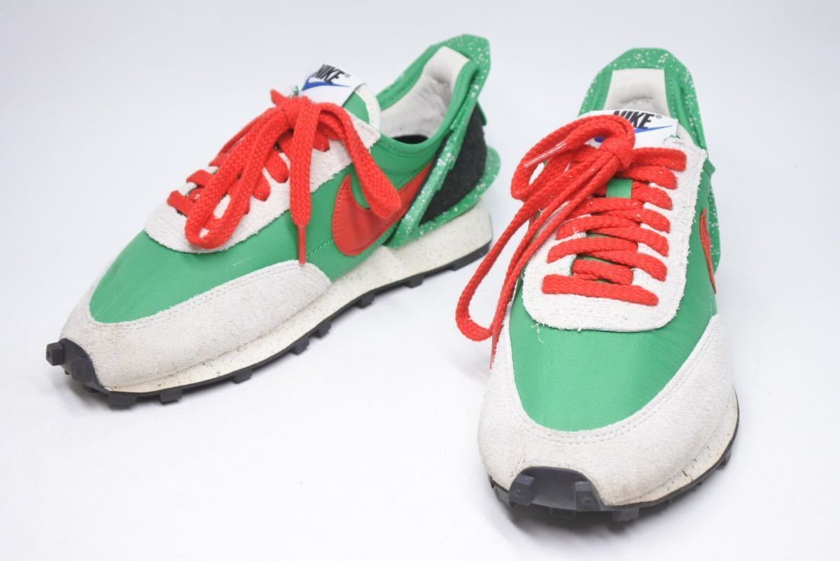 [USED/中古]NIKE ナイキ スニーカー DAYBREAK UNDERCOVER ナイキ アンダーカバー スニーカー JUN TAKAHASHI 23.5 グリーン レッド ホワ..