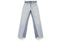 極美品 Maison Margiela メゾンマルジェラ 22SS カットオフ デニムパンツ ストレートレッグ レディース S51LA0120-S30617 S...