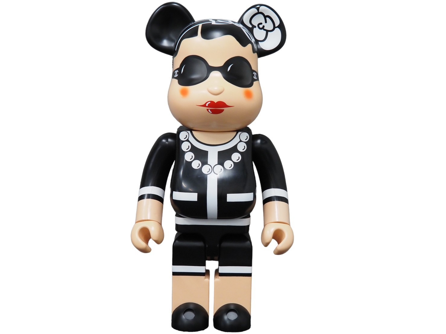 世界限定 激レア CHANEL シャネル BE@RBRICK ベアブリック 1000% MEDICOMTOY メディコムトイ フィギュア 中古 52171