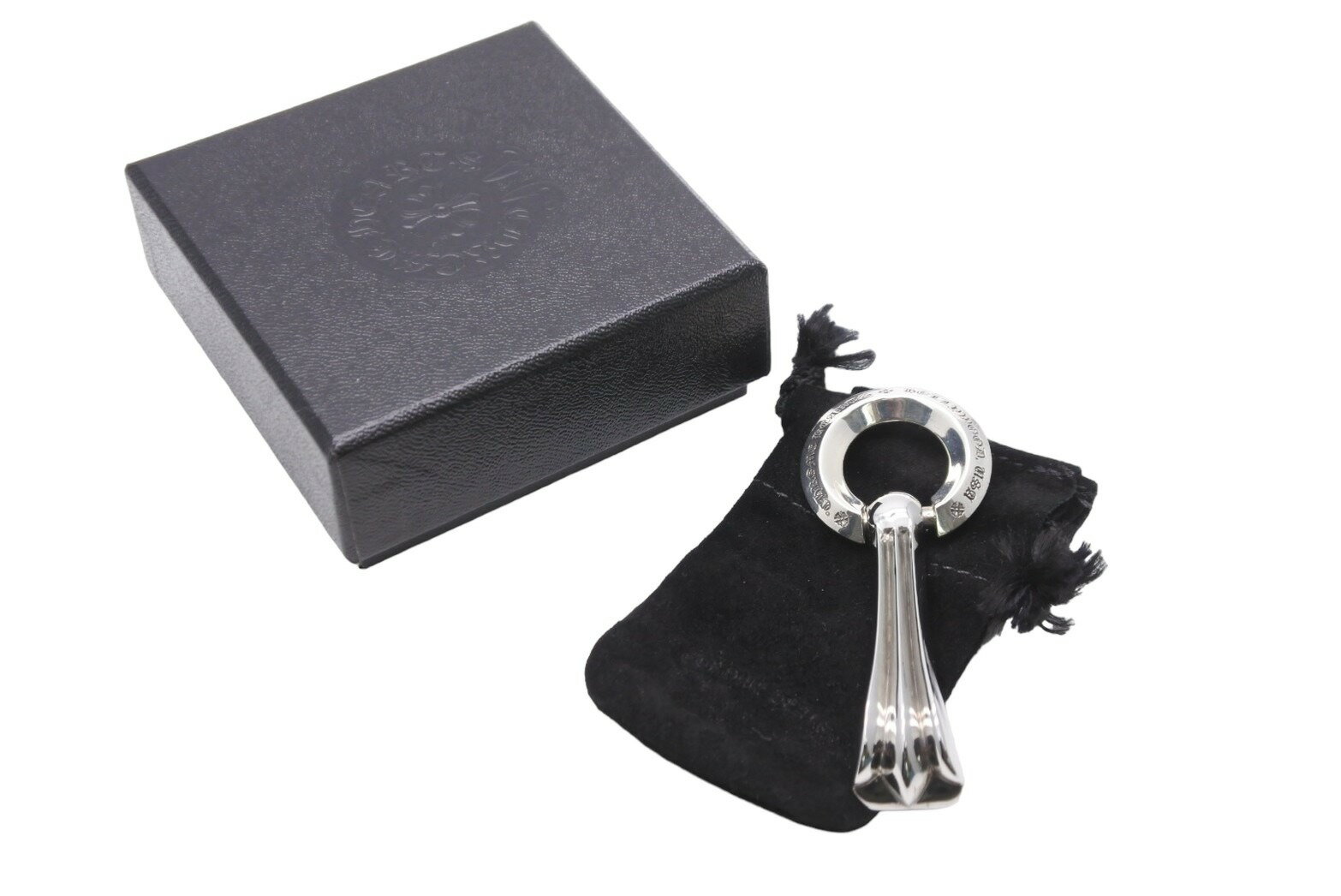 CHROME HEARTS クロムハーツ クロステイル ボトルオープナー 栓抜き スターリング シルバー シルバー925 雑貨 美品 中古 52834