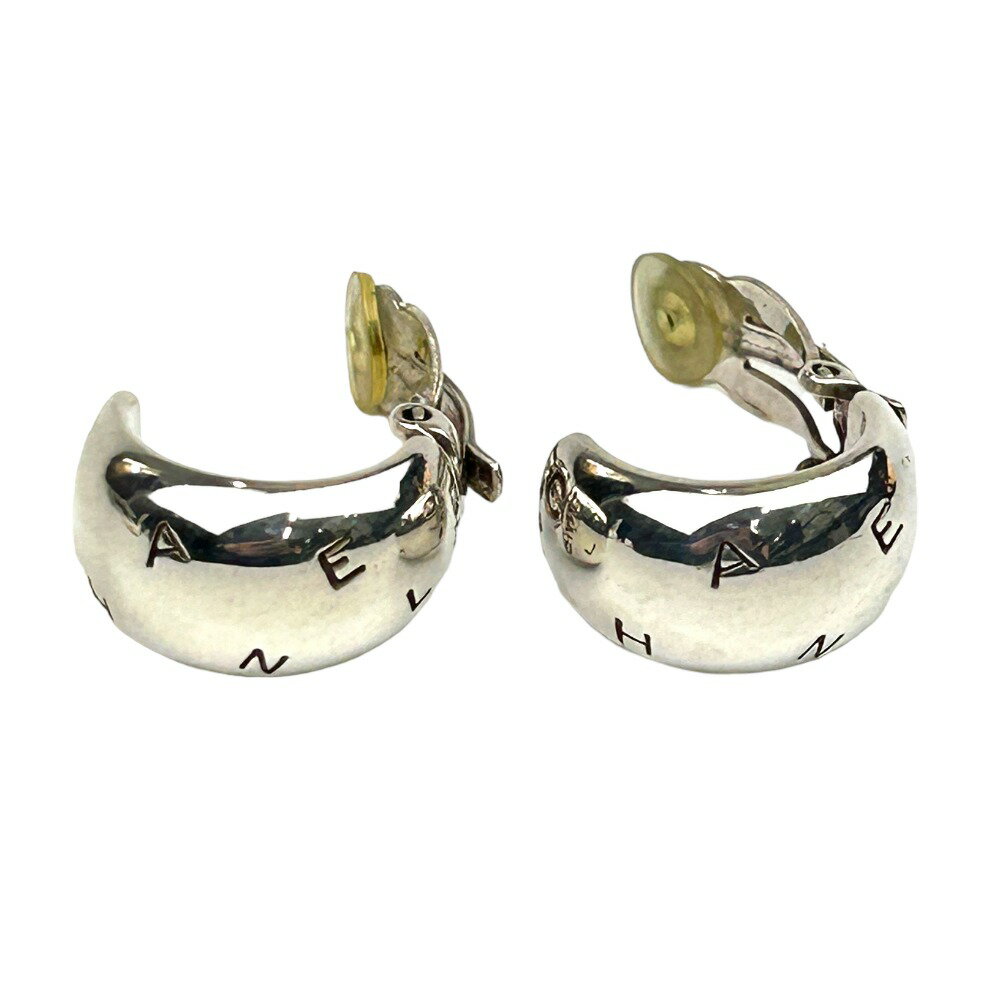 [USED/中古]CHANEL シャネル イヤリング イヤリング ロゴ シルバー 925 30.7g 箱 シルバー C（やや傷や汚れあり）ランク 中古 tdc-000804-4dのサムネイル