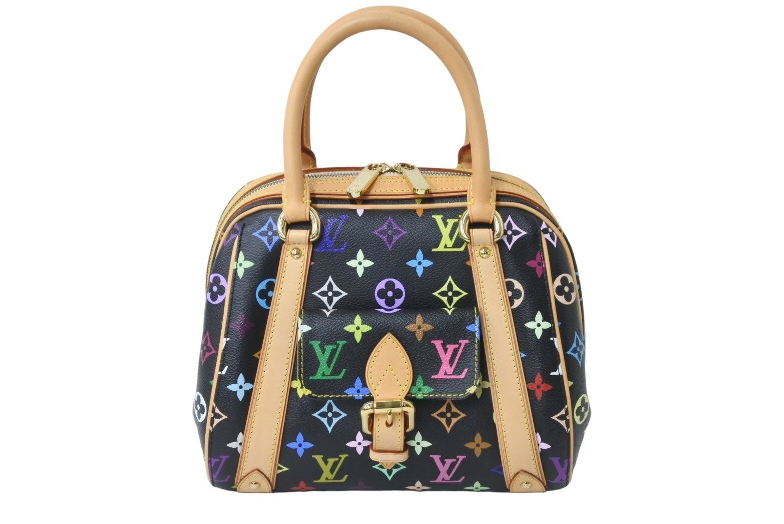 LOUIS VUITTON 륤ȥ Υޥ顼 ץꥷ ϥɥХå Υ ֥å M40097   55...