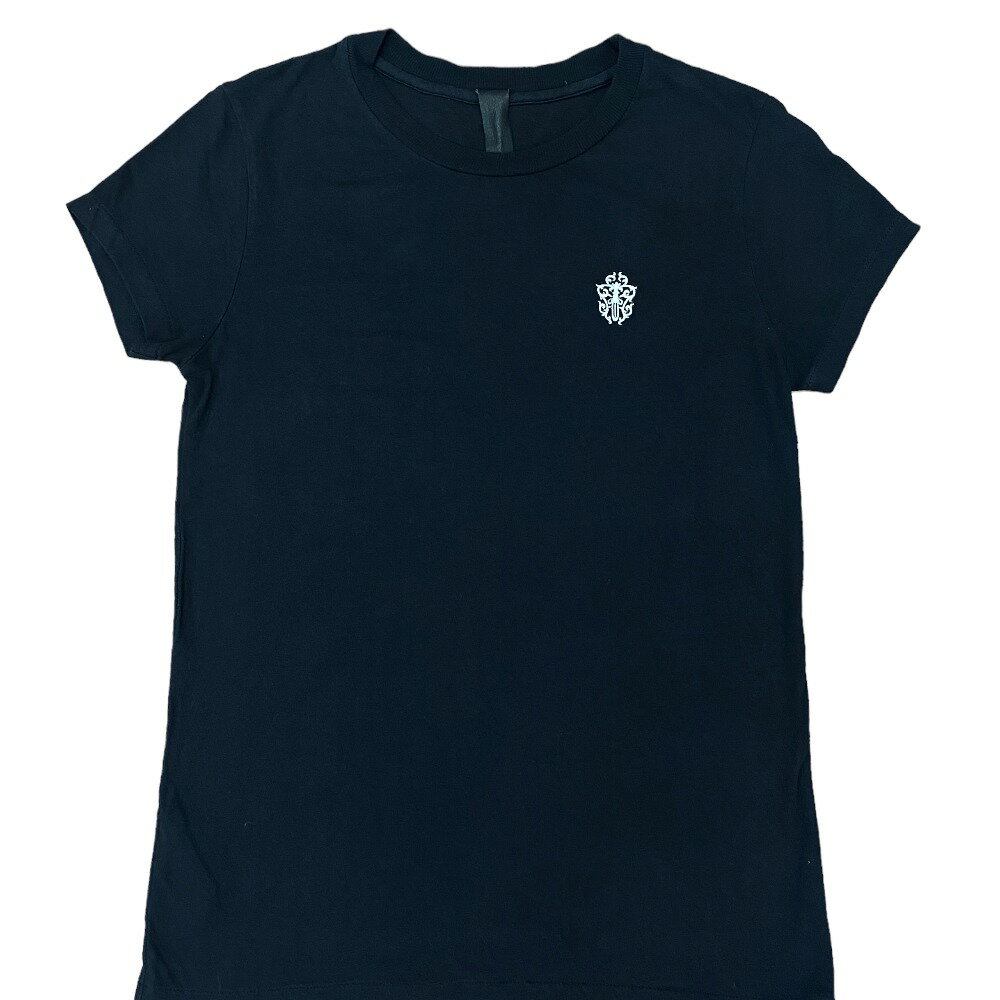 [USED/中古]CHROME HEARTS クロムハーツ 半袖Tシャツ Tシャツ ブラック S ロゴ S B（目立った傷や汚れなし）ランク 中古 tdc-001735-4d