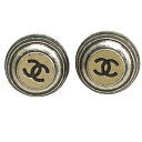 [USED/中古]CHANEL シャネル ピアス ココマーク 99P ラウンド シルバー ヴィンテージ Cランク 中古 tdc-001928-4d